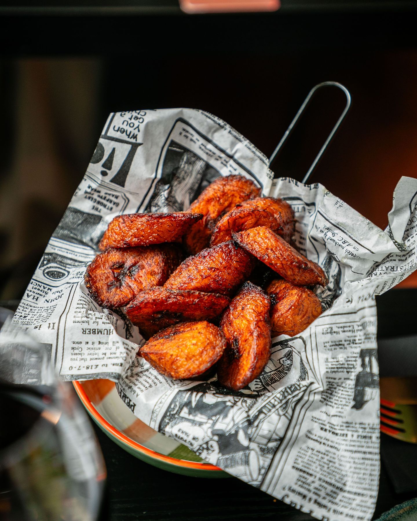 Plantains grillés